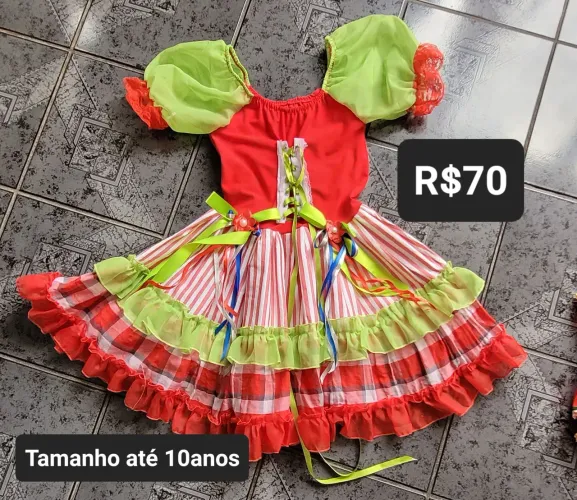 VESTIDOS DE FESTA JUNINA
