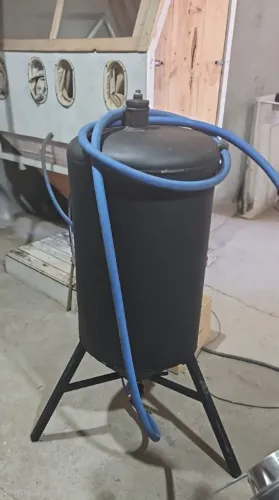 Equipamento jato de areia