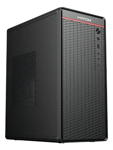 Gabinete Hayom GB1751 Preto Mini Tower Micro-ATX USB Compacto