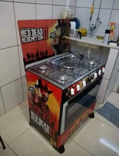FOGÃO RED DEAD REDEMPTION 2 ? EDIÇÃO FAROESTE ?