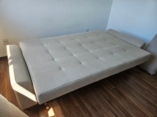 Sofá Cama Alegra - Linho Bege