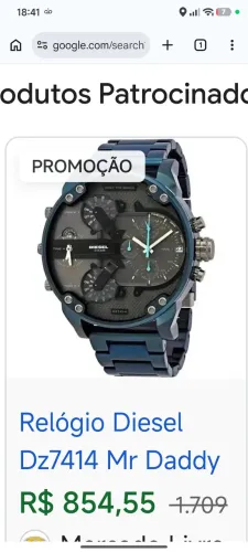 Relógio diesel