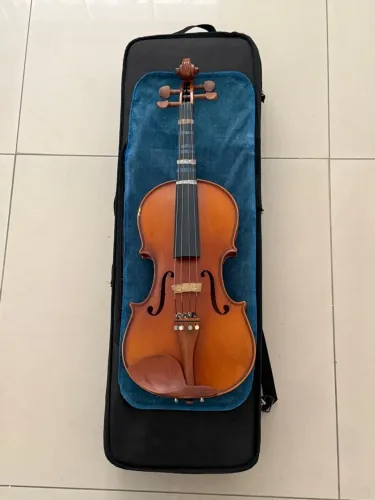 Violino Csr 4/4 Profissional (Estojo+Arco+Espaleira+Breu)