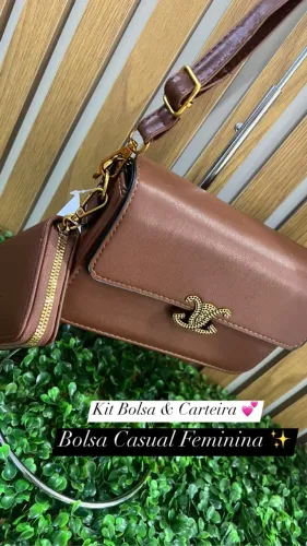 Bolsas Kit Carteira Feminina