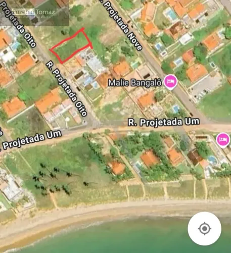Vendo terreno em Tabuba a 100m do mar
