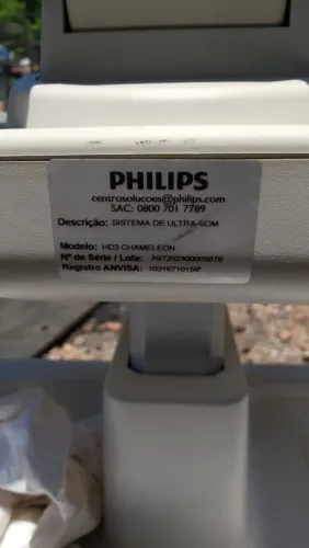 Maquina de ultrasom philips leia o anuncio