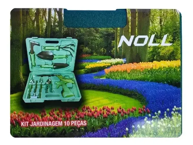 Kit De Jardinagem 10 Peças + Maleta