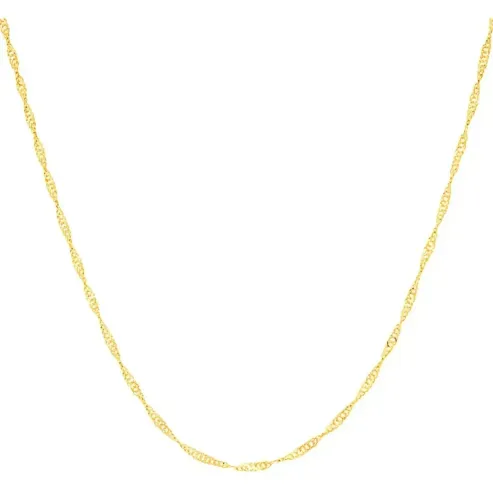 Corrente Banhada a Ouro 18K 60cm