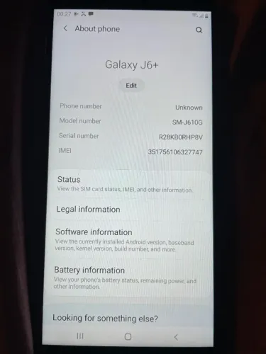 Samsung Galaxy J6+