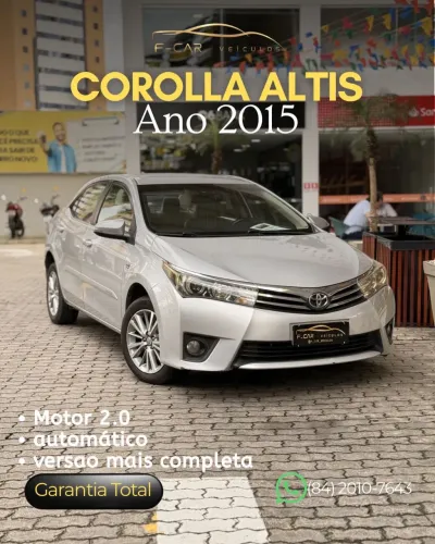 Toyota Corolla Altis 2.0 Flex 16V Aut. 2015