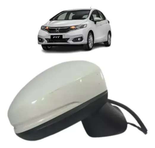 Retrovisor Honda Fit 2015/2019 Sem Seta Lado Direito