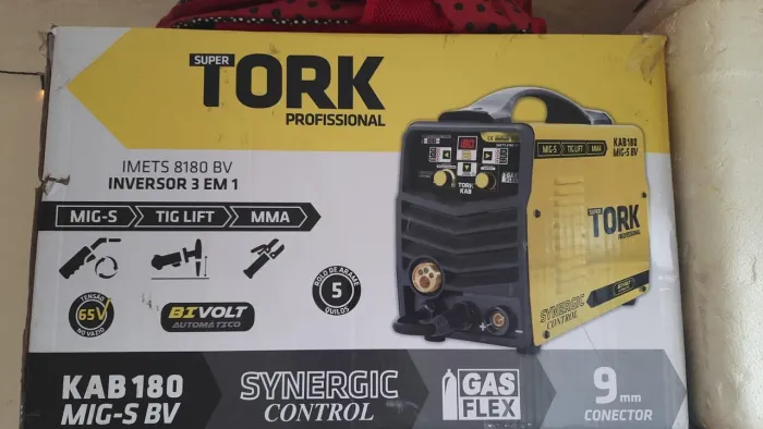 Máquina de Solda Tork 180a 3em1