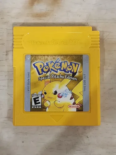 Pokémon yellow special Pikachu Edition para game Boy