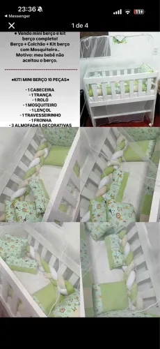 Mini berço completo!