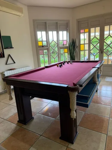 Vendo mesa de sinuca e ping pong