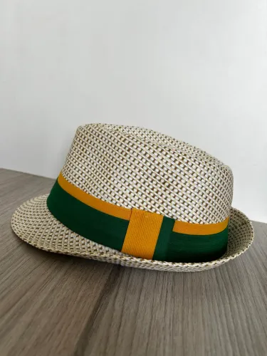 Chapéu estilo malandro aba curta personalizado 