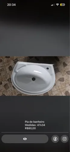 Pia de mármore de cozinha