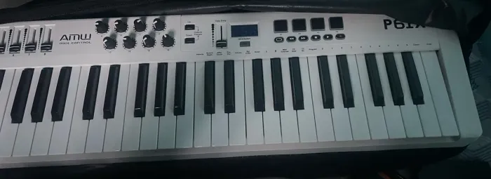 Vendo teclado controlador midi AMW P61X