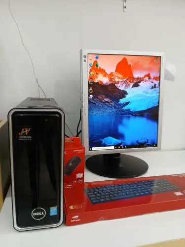 Computador dell, i5,com SSD, super rápido, com monitor rotacional e garantia 
