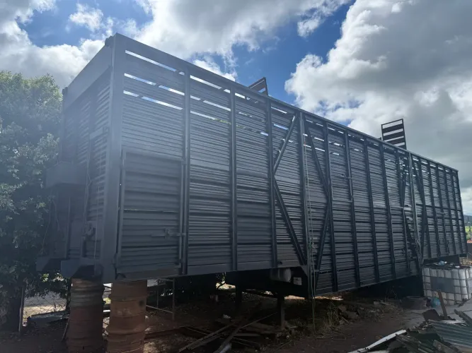 Carreta 2 Andar 3 eixo Galego 15,5 Mts