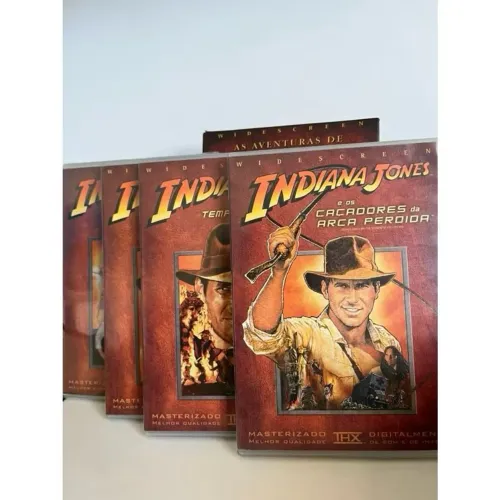 Box DVD Trilogia As Aventuras de Indiana Jones