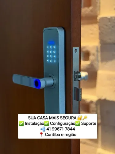 Instalação de Fechadura Eletrônica em Curitiba e Região
