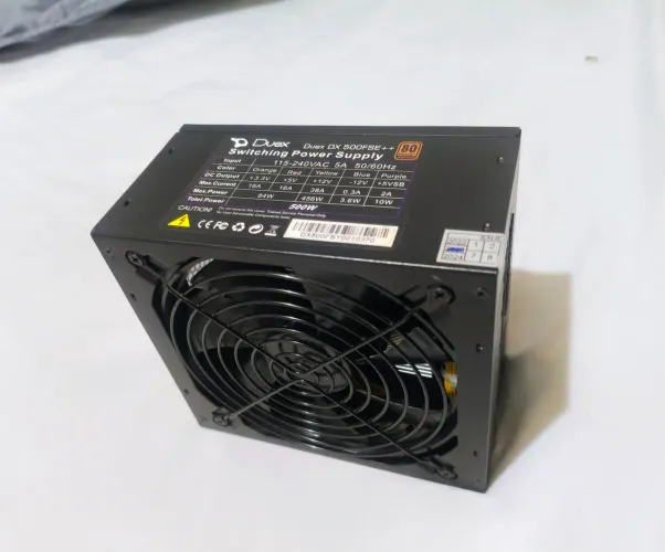 Fonte Gamer Duex Modular 500W 80Plus