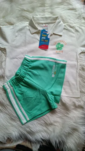 Conjunto infantil verão menino