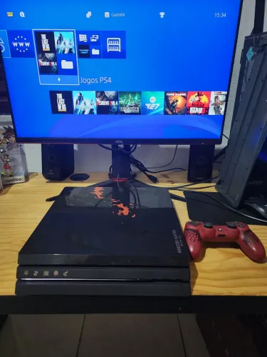 Ps4 Pro Monster Hunter edição