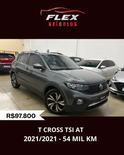 Volkswagen T-Cross 1.0 TSI Flex 12V 5P Aut. 2021