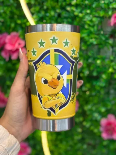 Copo Térmico do Brasil 473ml - times