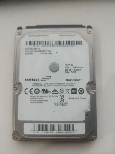 HD de notebook 500GB