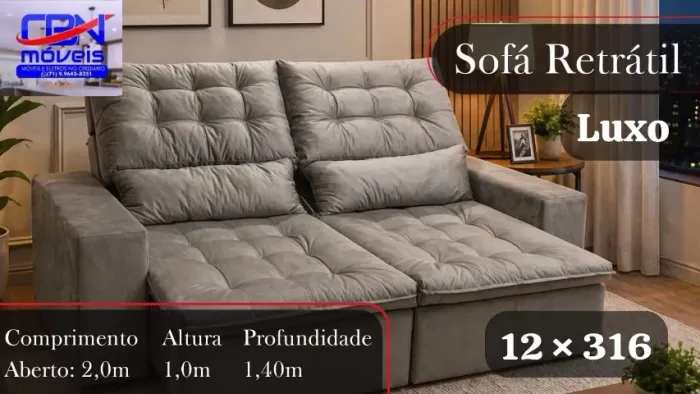 Sofá no crediário 