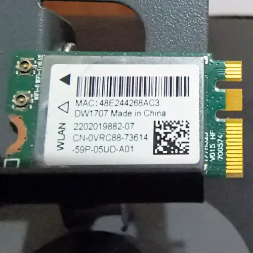 Placa Wi?Fi Dell DW1707 (0VRC88) - Testada e funcionando