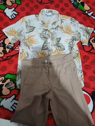 Conjunto menino 8 a 10 anos