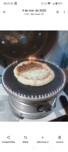 Forno Forth para Pizza e Esfihas abertas