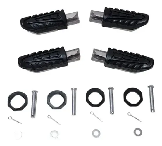 Kit 4 Pedaleira Completa Cb Twister 250 2016 A 2022