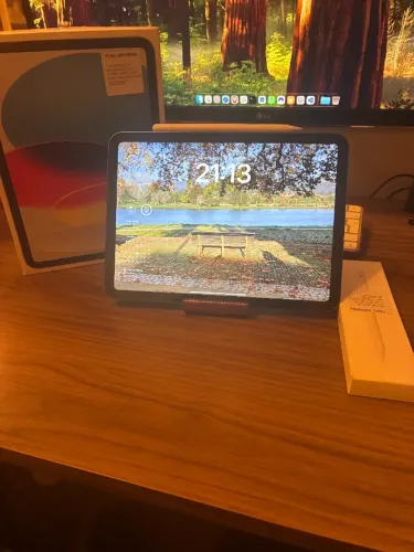 [IMPECÁVEL + CAIXAS] iPad 10ª Geração 64GB Wi-Fi Azul + Apple Pencil Original