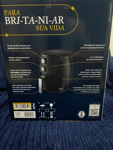 Air fry ER Britânia 127 v nova