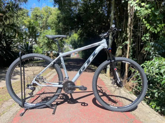 Bicicleta aro 29 GTI freio a disco NOVA 0km