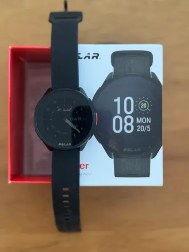 Relógio Polar Pacer Night Black 44mm