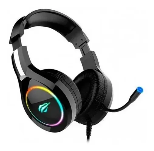 Fone De Ouvido Over-ear Gamer Havit H2232d 2xp2, Rgb 