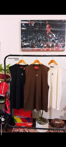 Regata oversized 100% algodão 