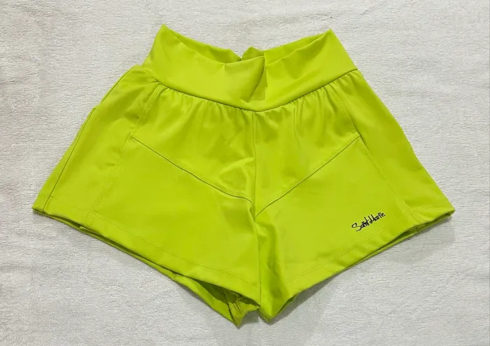 Short Run Verde Lima Tamanho: P
