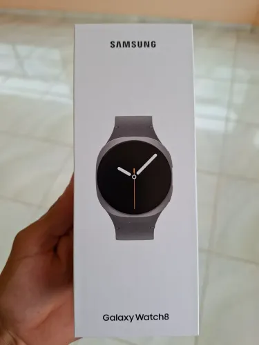 Galaxy Watch 8 BT 40mm, lacrado + garantia de 1 ano