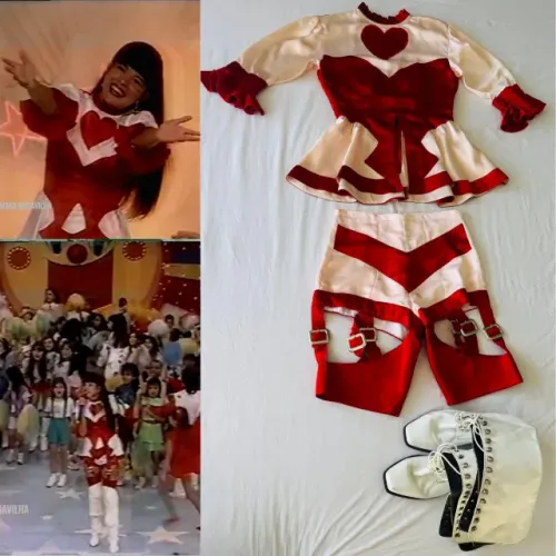 Figurino Mara Maravilha Original anos 80