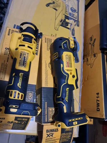 Oscilante e contadora dewalt 