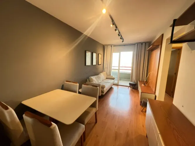 APARTAMENTO MOBILIADO 60m2, VENDA E LOCAÇÃO BAIRRO CASA BRANCA - SANTO ANDRÉ