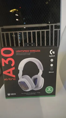 Headset Sem Fio Astro A30, Para Xbox X|s E Pc - Branco