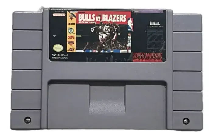 bulls vs blazers super nintendo